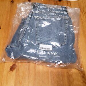 Everlane The Original Cheeky Curvy Jean Worn-In Mid Blue